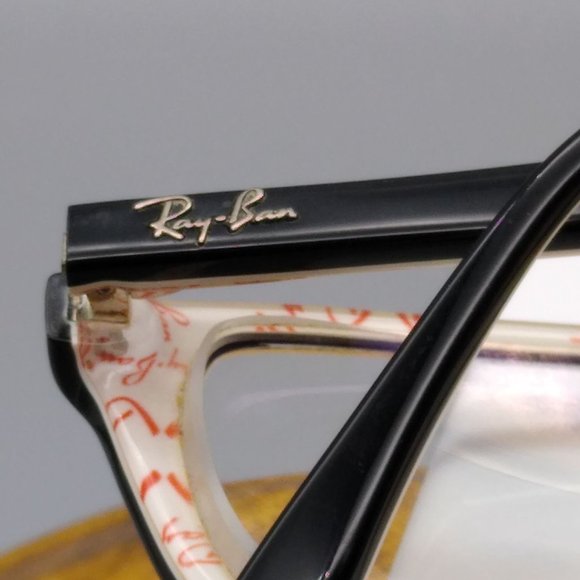 Ray Ban Eye Glasses Frame with Prescription Lenses, RB 5228F 501453 17 Black 140 - Picture 3 of 5